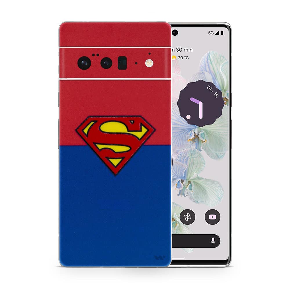 Pixel 6 pro superman 3d skin wrapitskin
