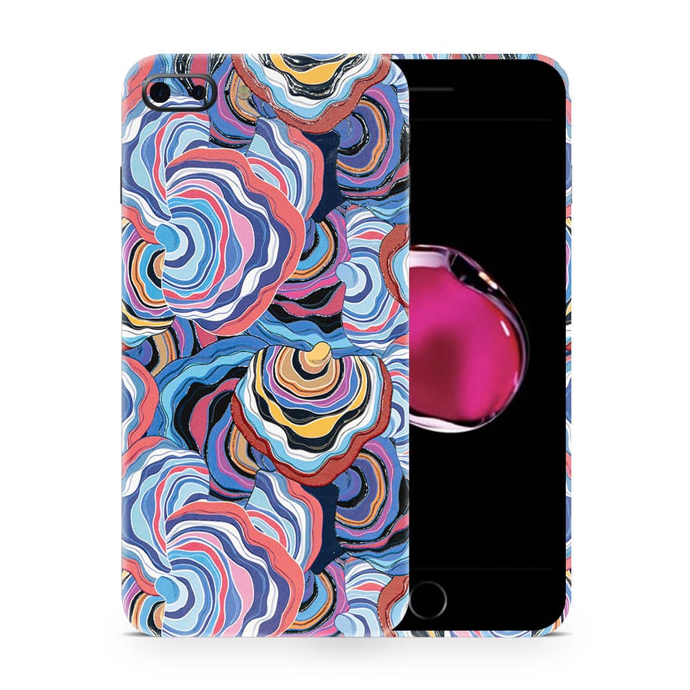 Iphone 7 plus abstract multicolor 3d skin wrapitskin