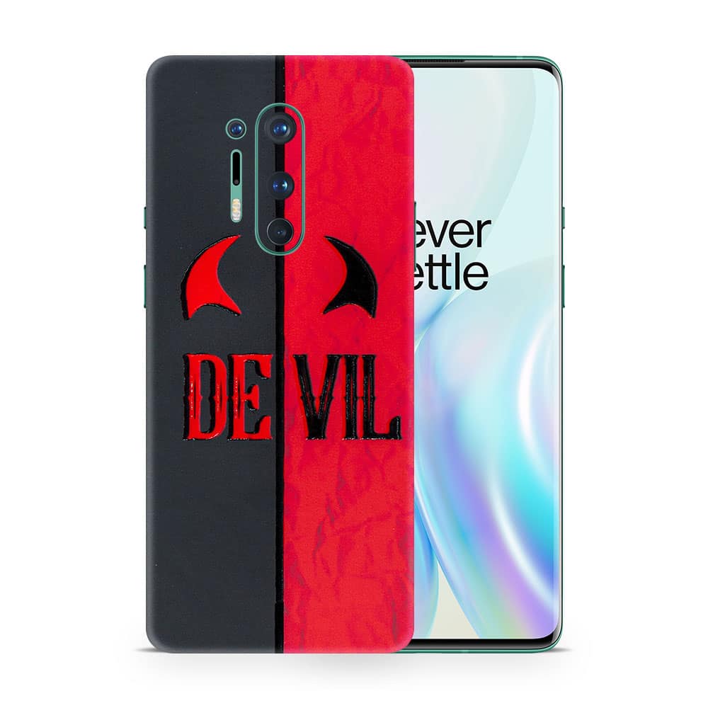 Oneplus 8 pro devil 3d skin wrapitskin
