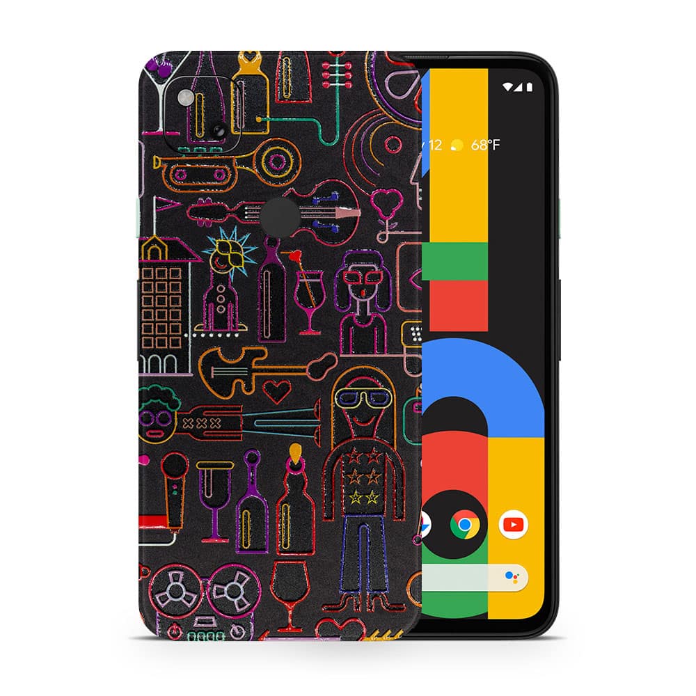 Pixel 4a inca art 3d skin wrapitskin
