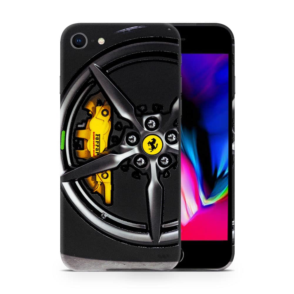 Iphone 8 ferrari rim 3d skin wrapitskin