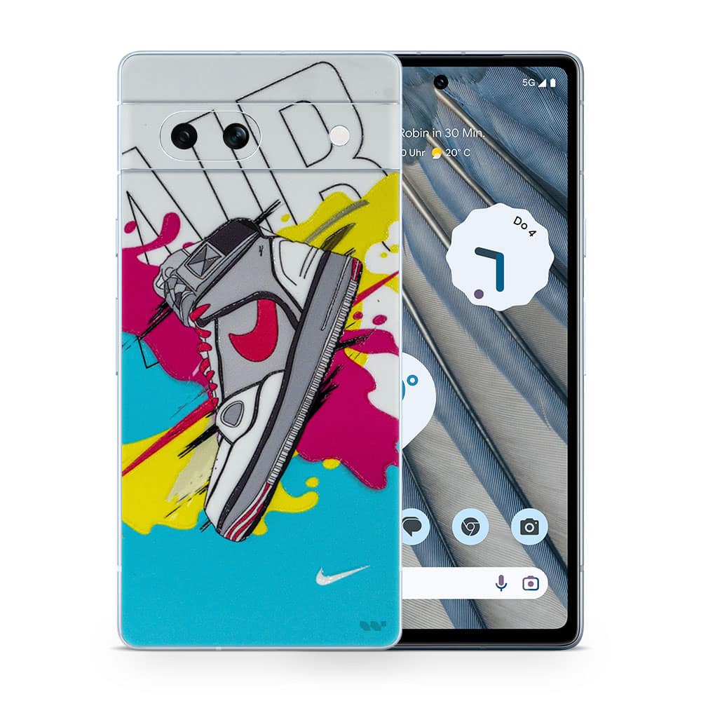 Pixel 7a nike air 3d skin wrapitskin