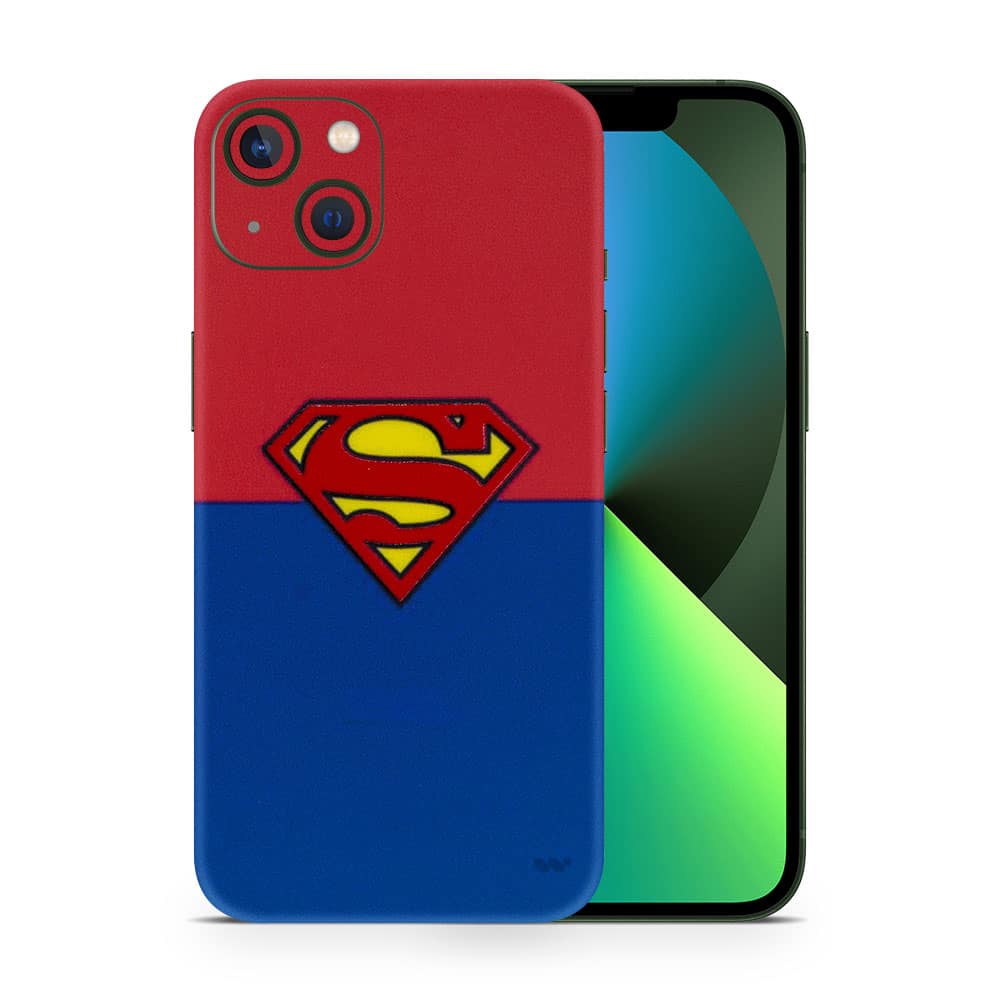 Iphone 13 superman 3d skin wrapitskin