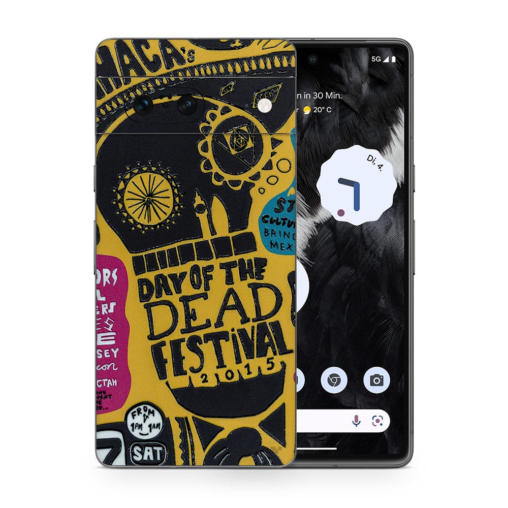 Pixel 7 street festival 3d skin wrapitskin