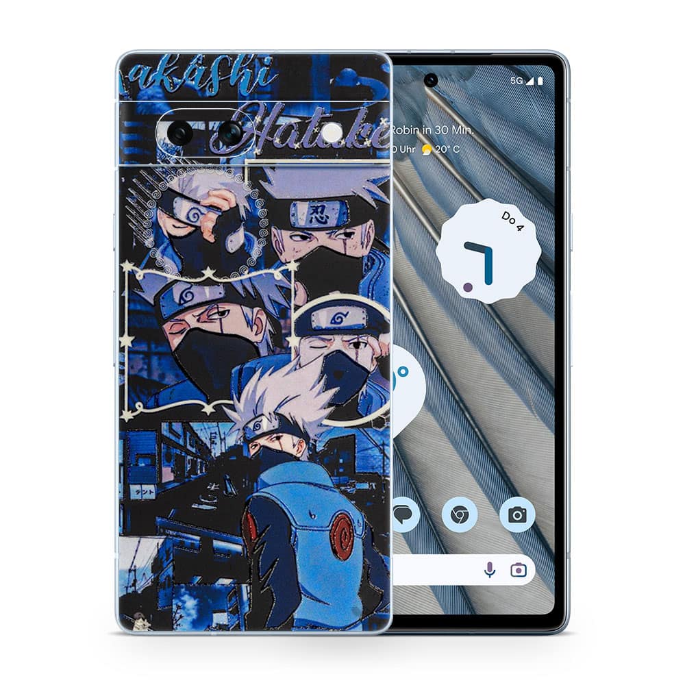 Pixel 7a kakashi hatake 3d skin wrapitskin