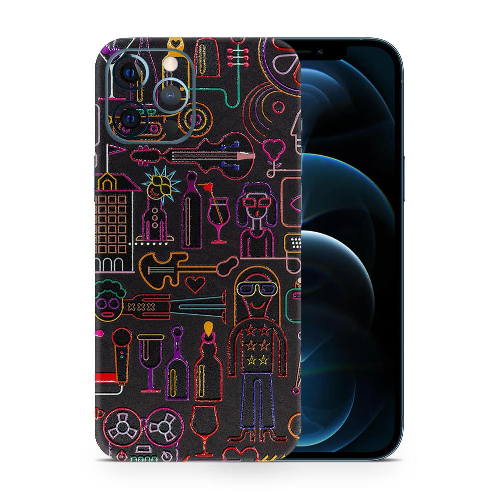 Iphone 12 pro max inca art 3d skin wrapitskin