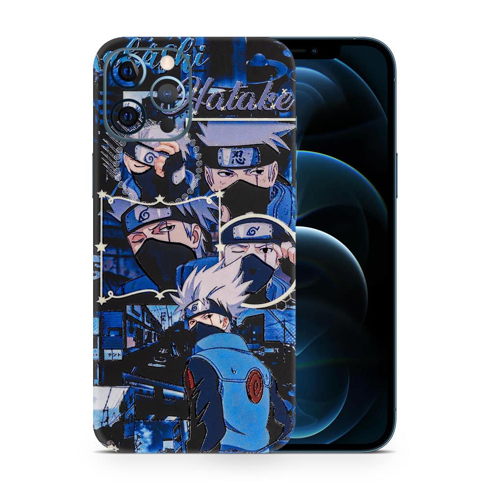 Iphone 12 pro max kakashi hatake 3d skin wrapitskin