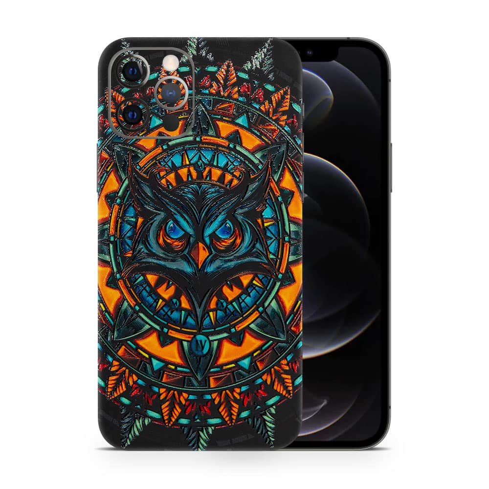 Iphone 12 pro owl 3d skin wrapitskin