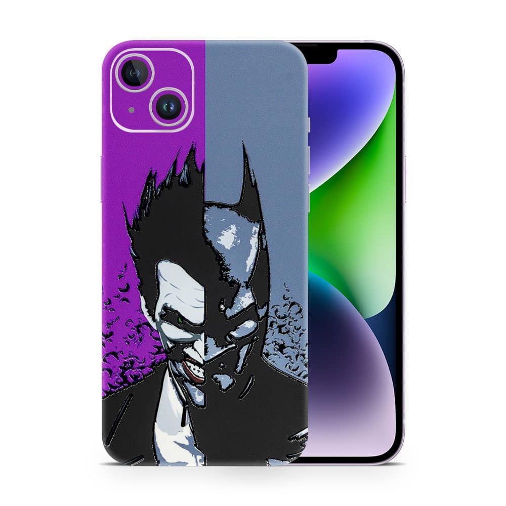 Iphone 14 plus batman vs joker 3d skin wrapitskin
