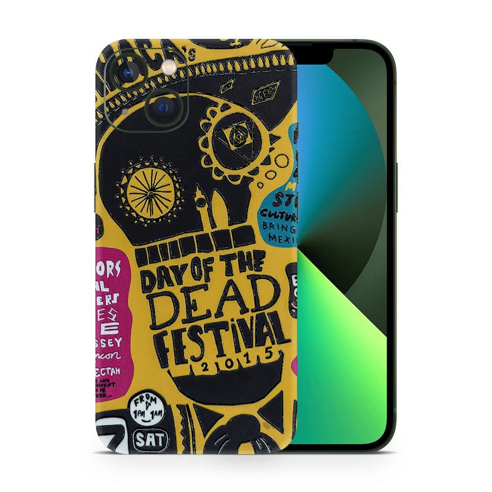 Iphone 13 mini street festival 3d skin wrapitskin