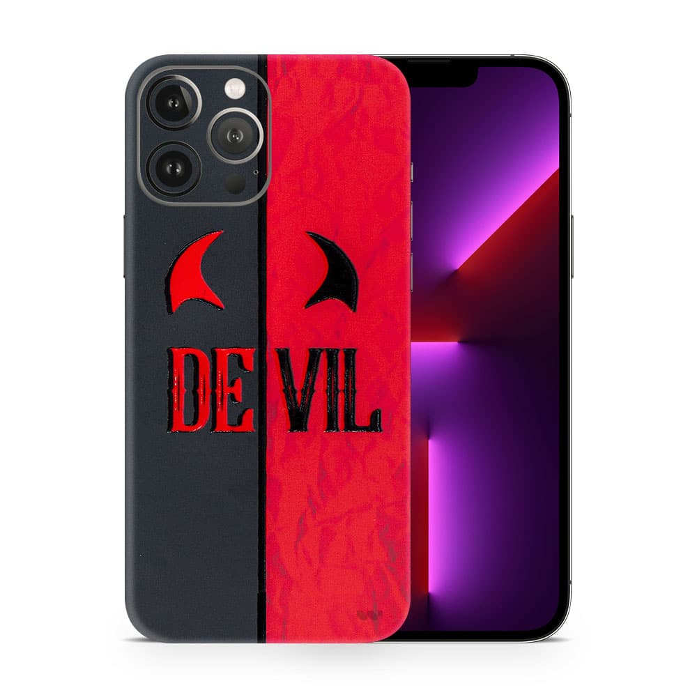 Iphone 13 pro devil 3d skin wrapitskin