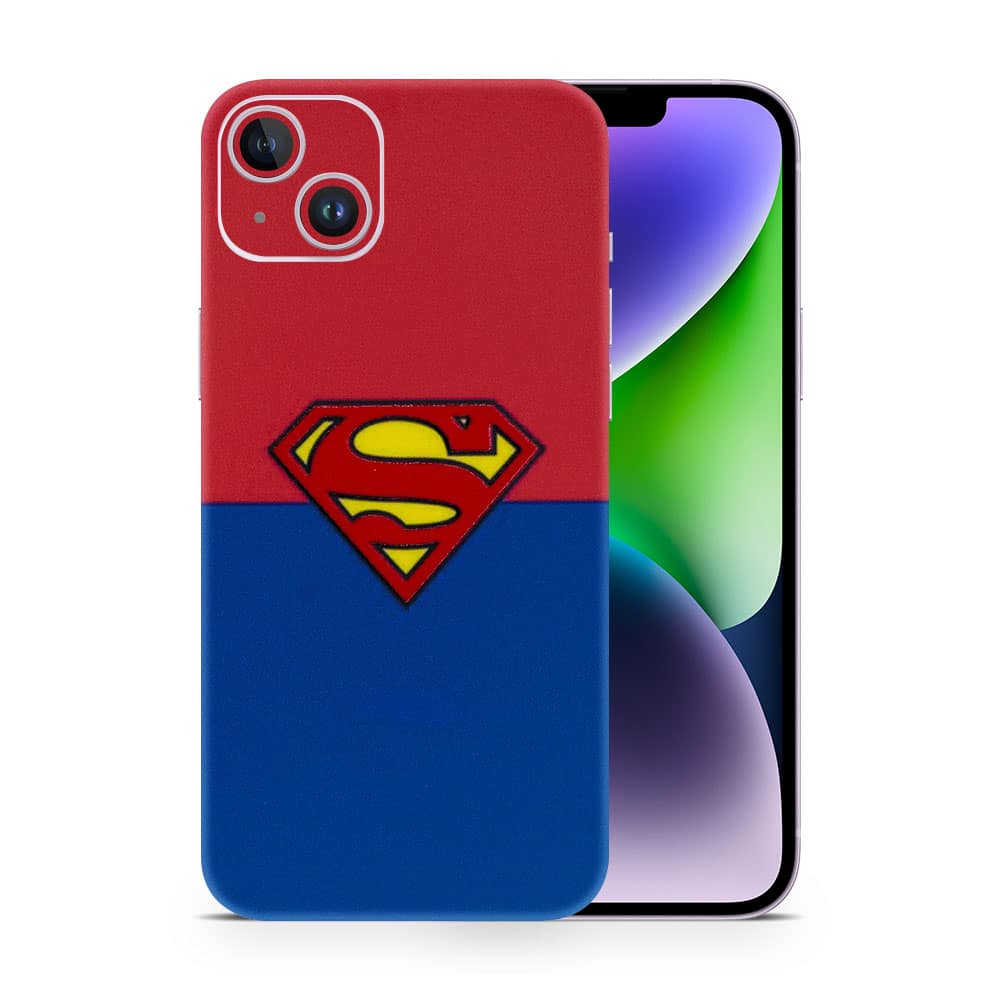 Iphone 14 plus superman 3d skin wrapitskin