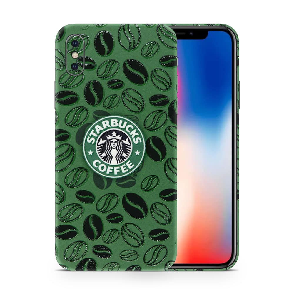 Iphone x starbucks 3d skin wrapitskin