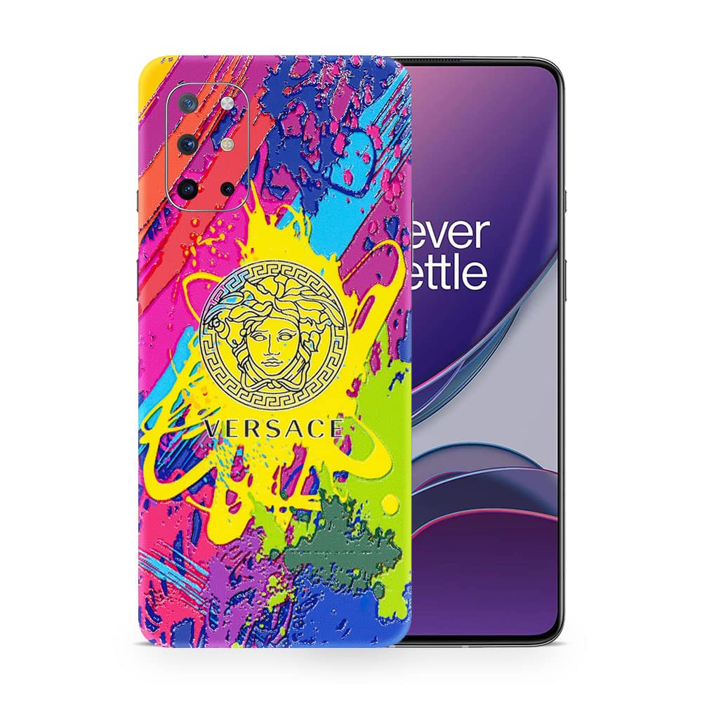 Oneplus 8t versace colorful 3d skin wrapitskin