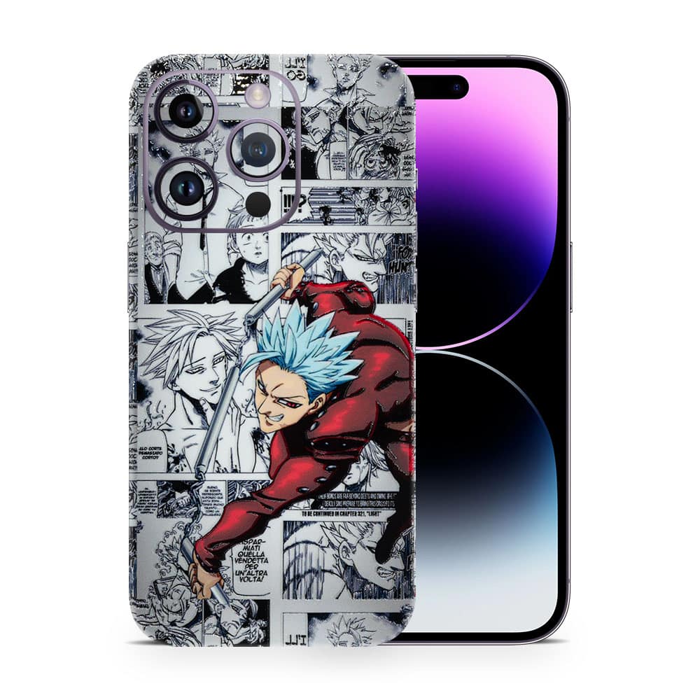 Iphone 14 pro ban sds 3d skin wrapitskin