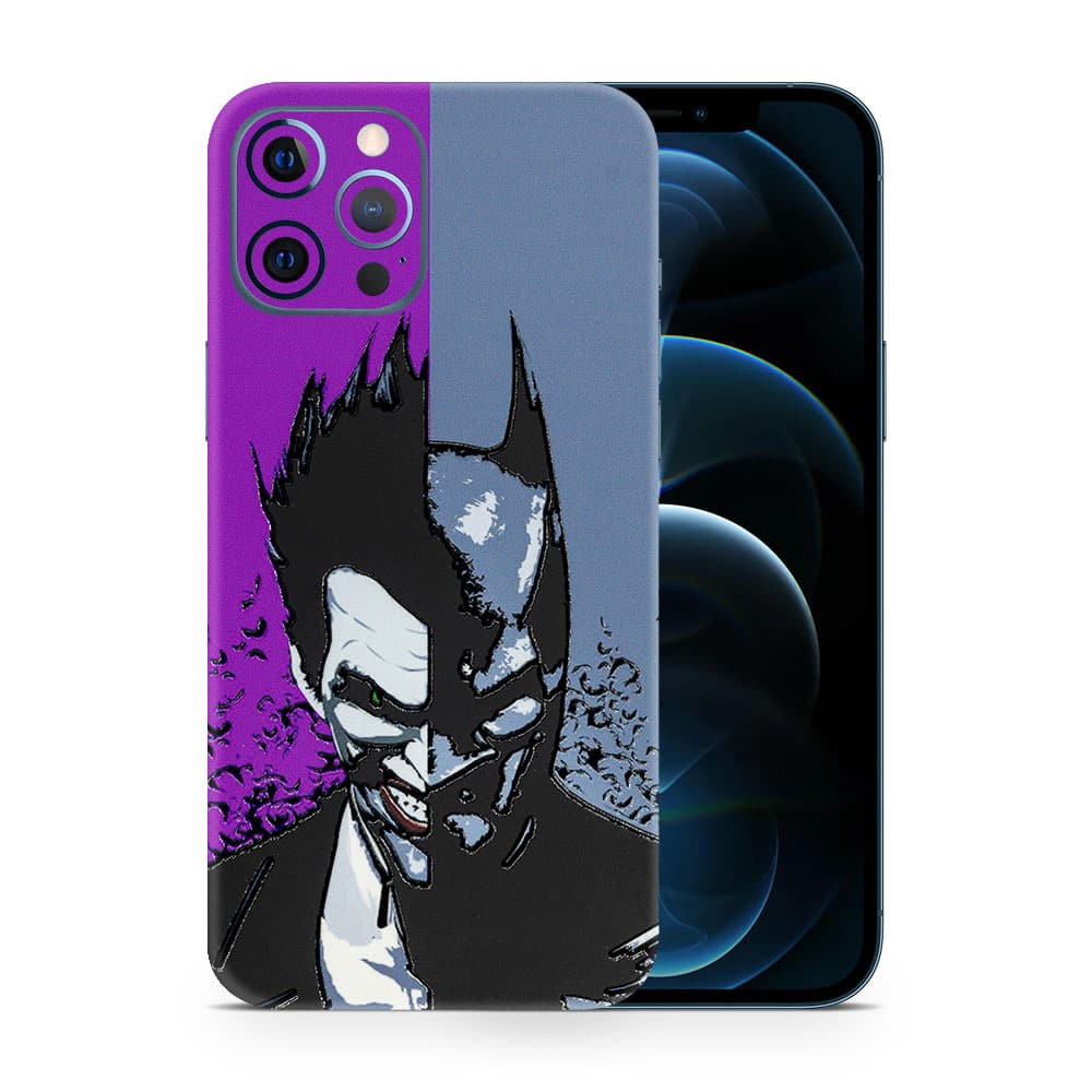 Iphone 12 pro max batman vs joker 3d skin wrapitskin