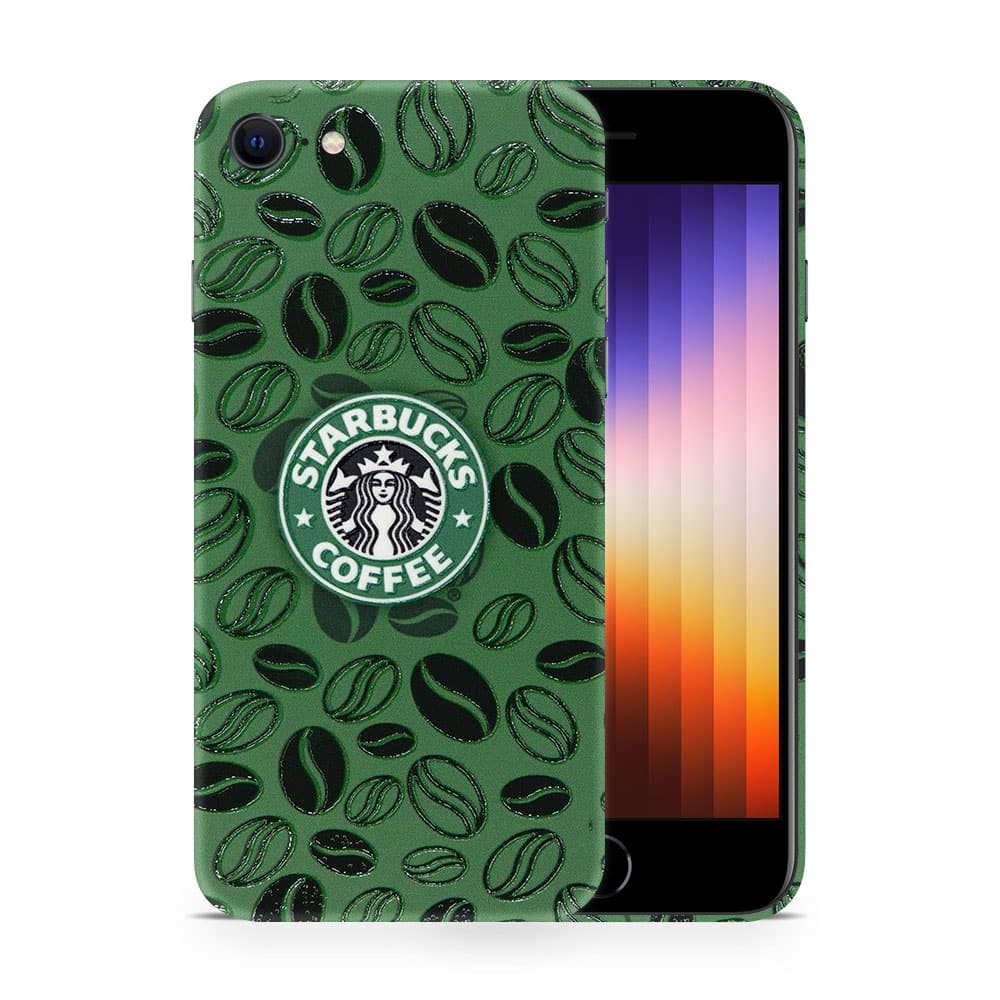 Iphone se 2020 starbucks 3d skin wrapitskin