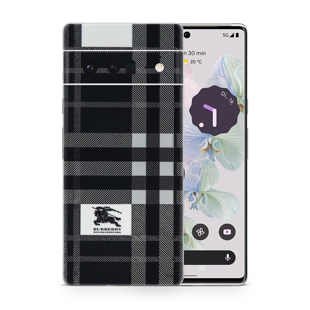 Pixel 6 pro burberry 3d skin wrapitskin