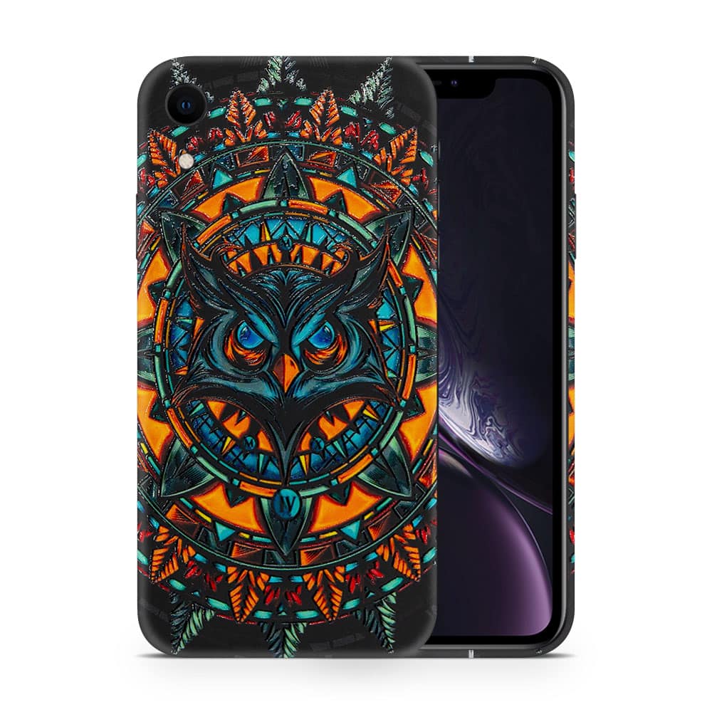 Iphone xr owl 3d skin wrapitskin