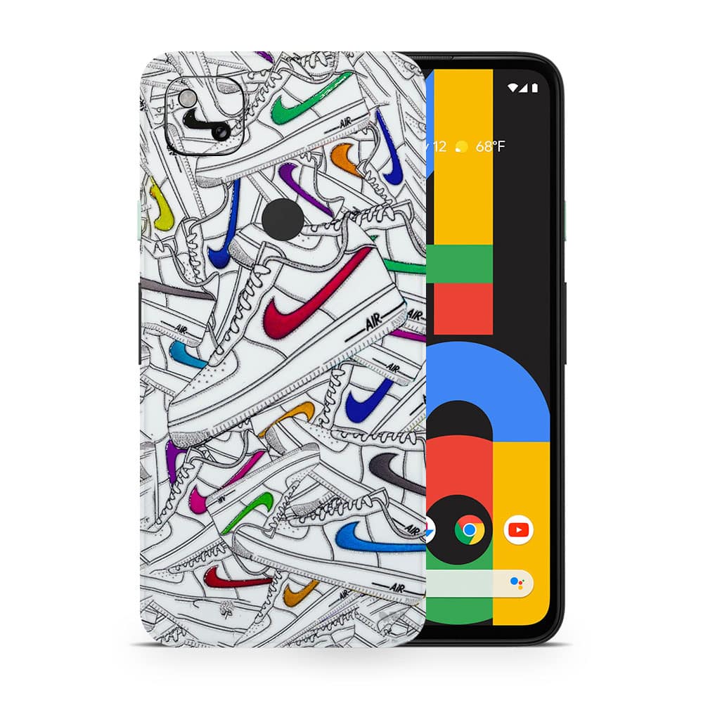 Pixel 4a nike 3d skin wrapitskin