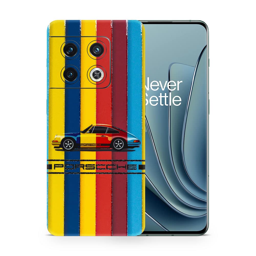 Oneplus 10 pro porsche multicolor 3d skin wrapitskin