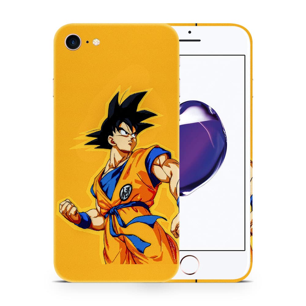 Iphone 7 goku yellow 3d skin wrapitskin