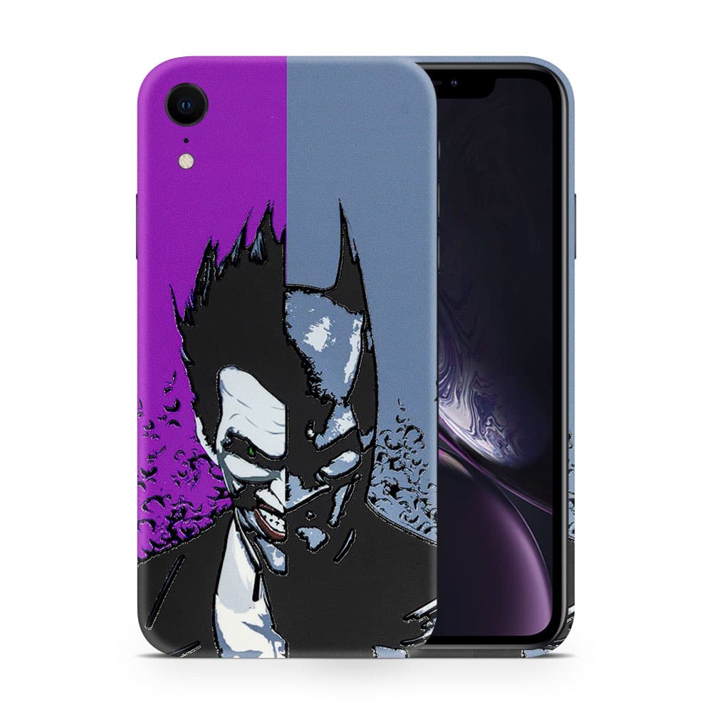 Iphone xr batman vs joker 3d skin wrapitskin