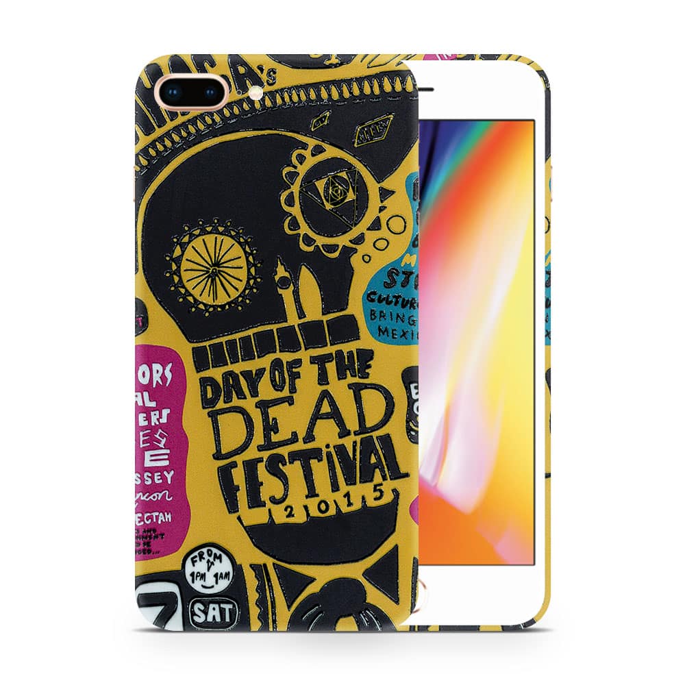 Iphone 8 plus street festival 3d skin wrapitskin