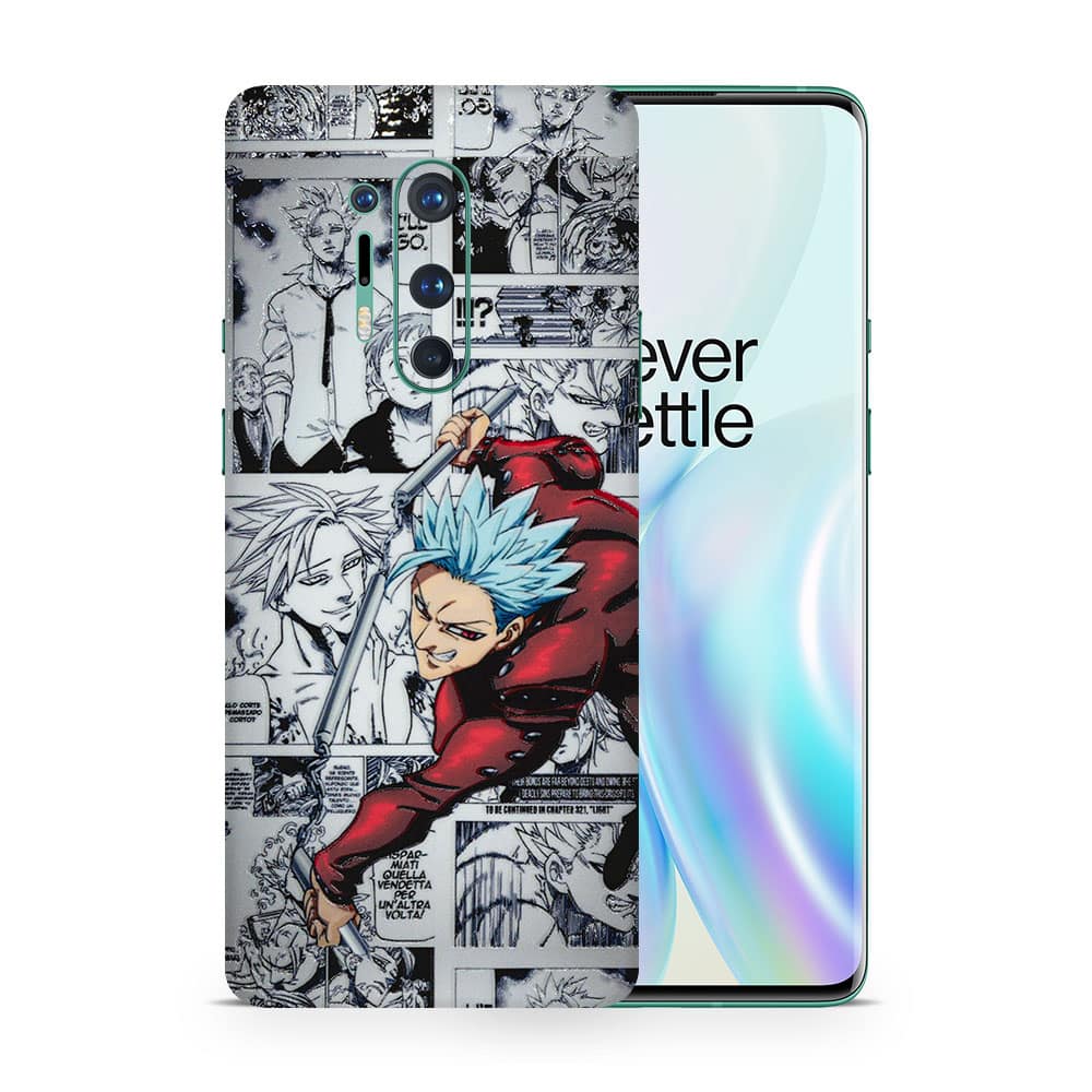 Oneplus 8 pro ban sds 3d skin wrapitskin