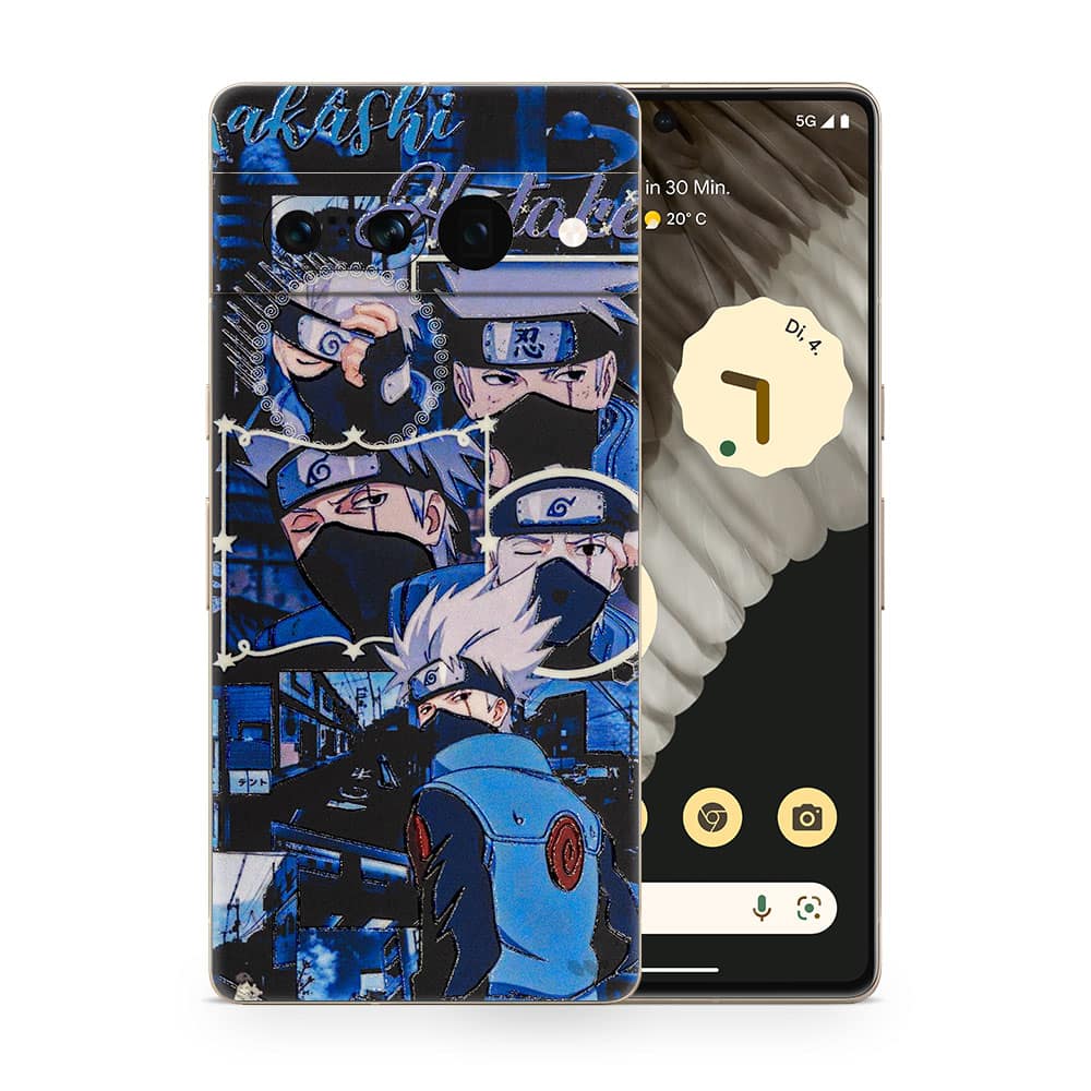 Pixel 7 pro kakashi hatake 3d skin wrapitskin