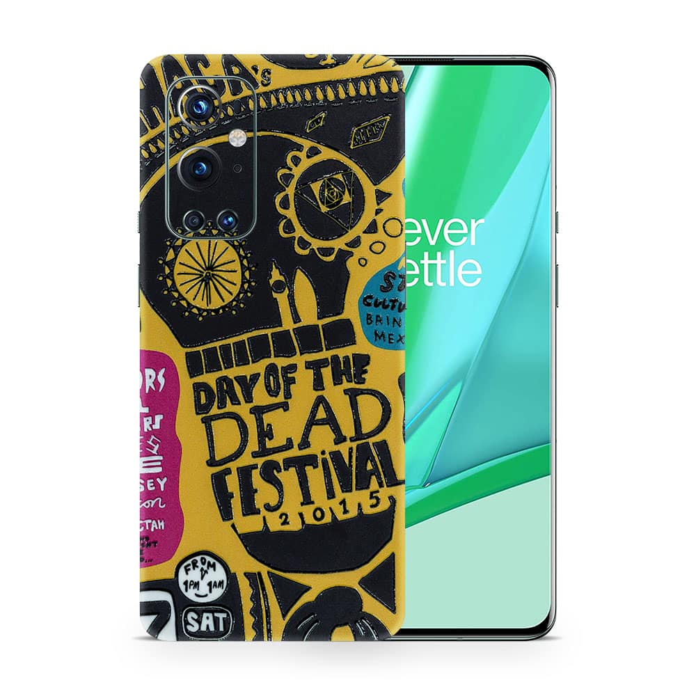 Oneplus 9 pro street festival 3d skin wrapitskin