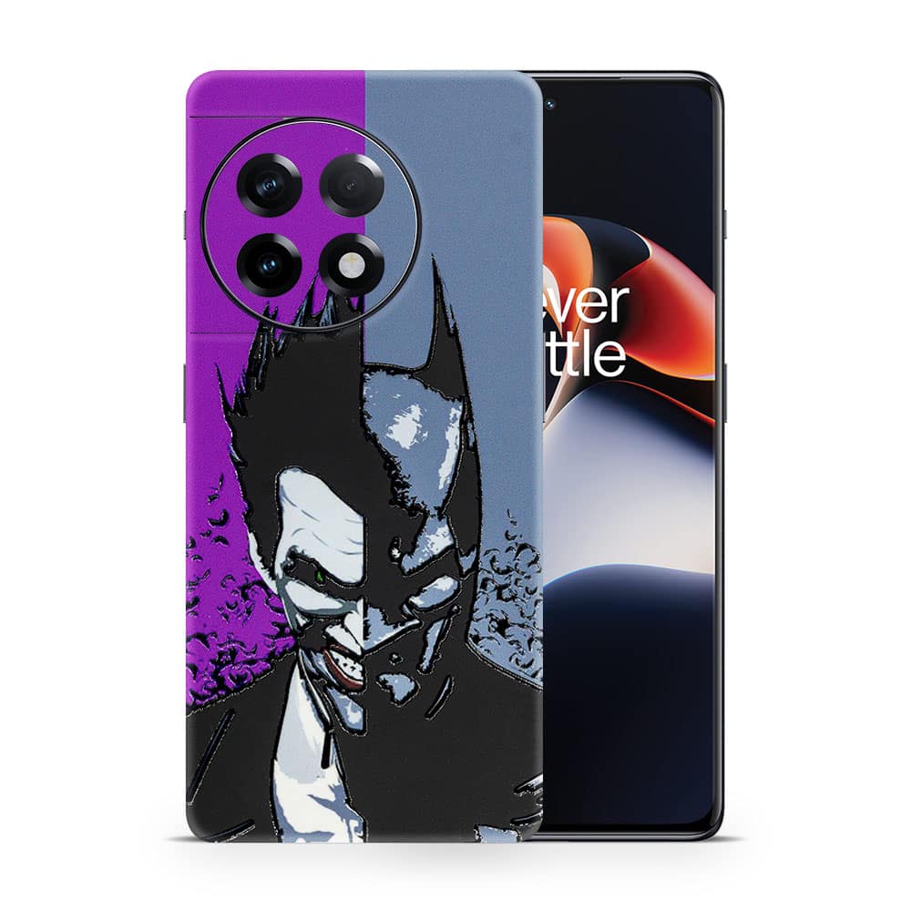 Oneplus 11r batman vs joker 3d skin wrapitskin
