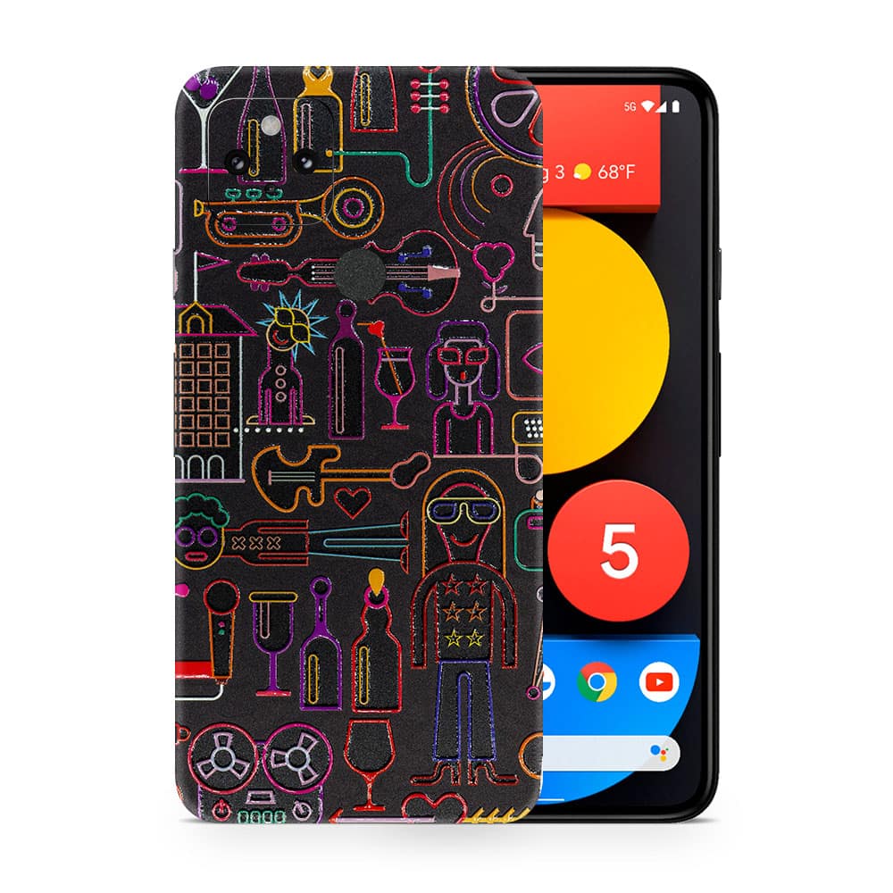 Pixel 5 inca art 3d skin wrapitskin