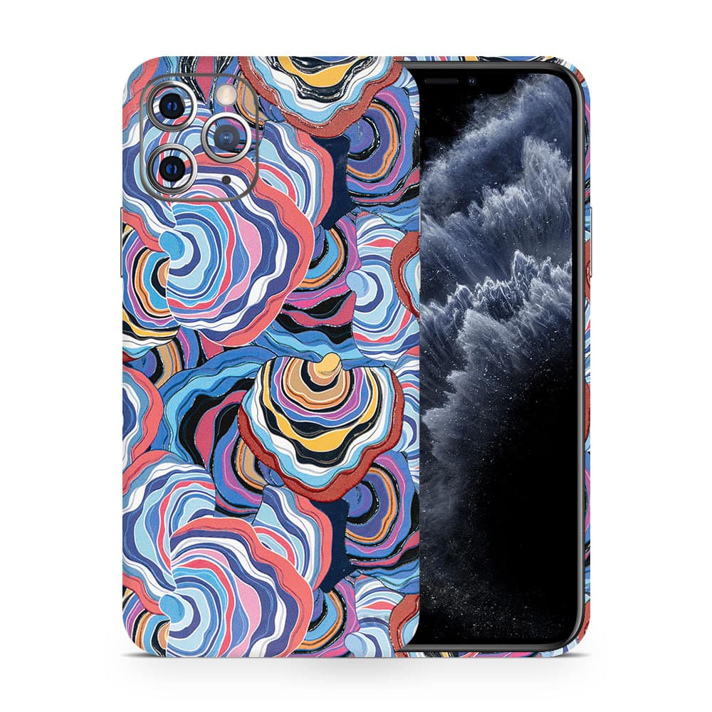 Iphone 11 pro max abstract multicolor 3d skin wrapitskin
