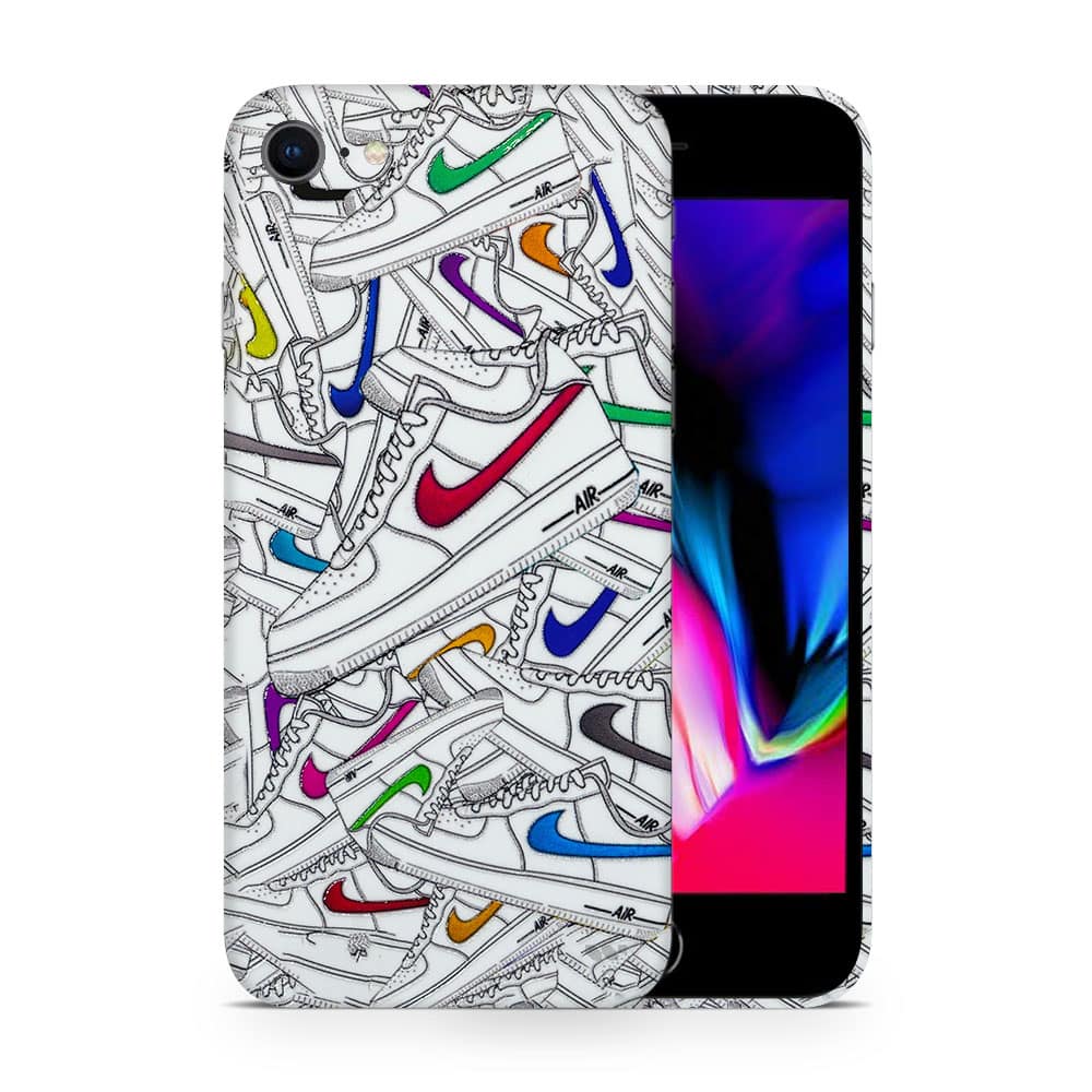 Iphone 8 nike 3d skin wrapitskin