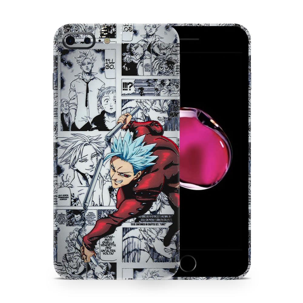 Iphone 7 plus batman anime 3d skin wrapitskin