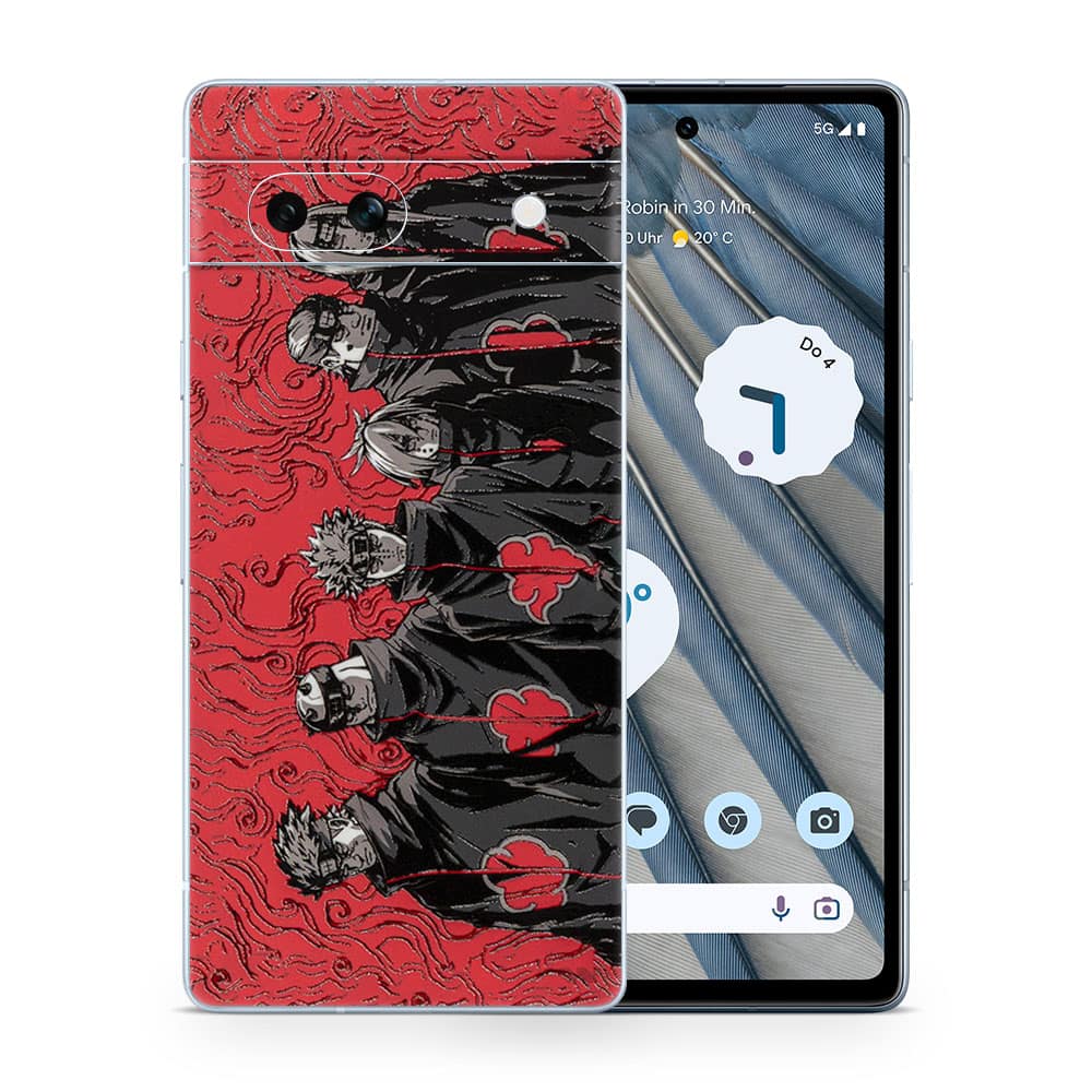 Pixel 7a shinobi warriors 3d skin wrapitskin