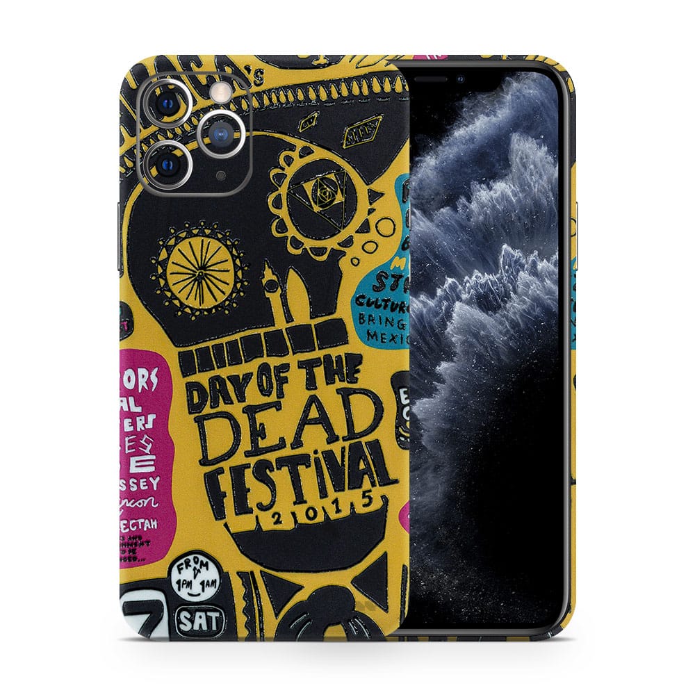Iphone 11 pro max street festival 3d skin wrapitskin