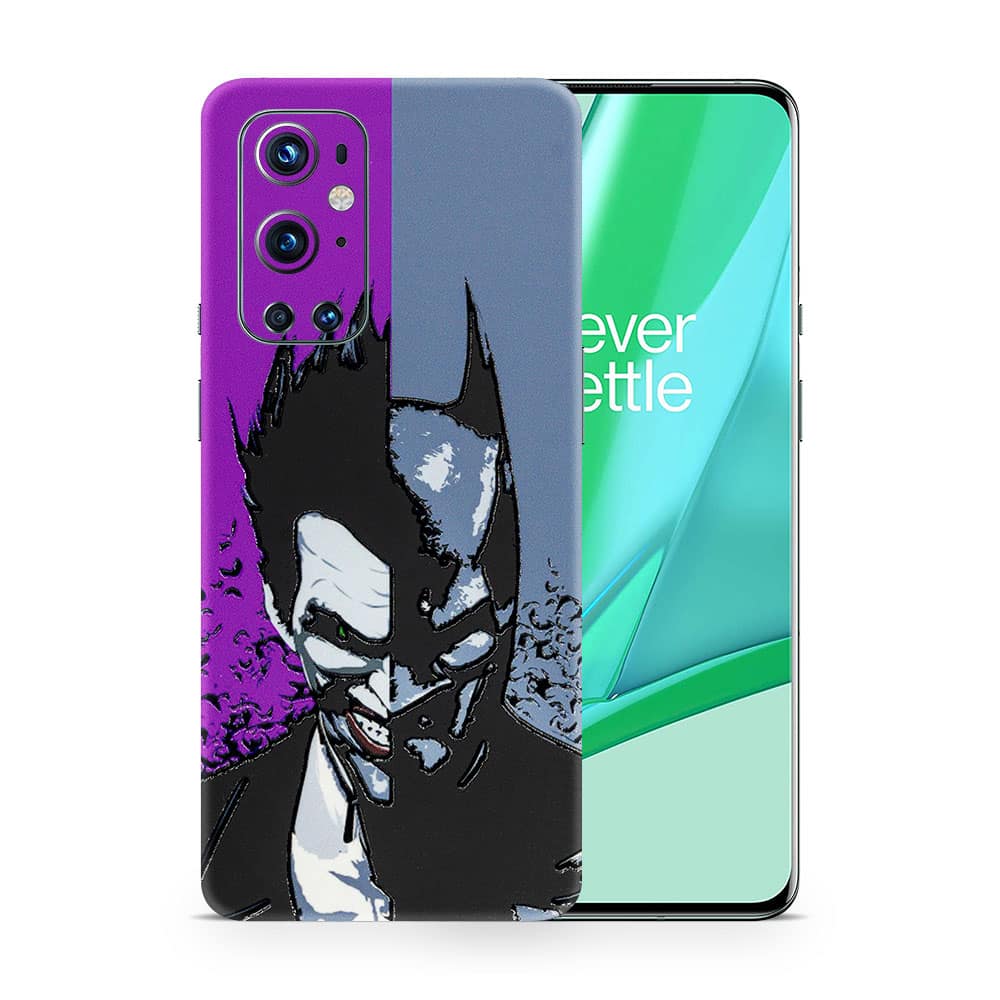 Oneplus 9 pro batman vs joker 3d skin wrapitskin