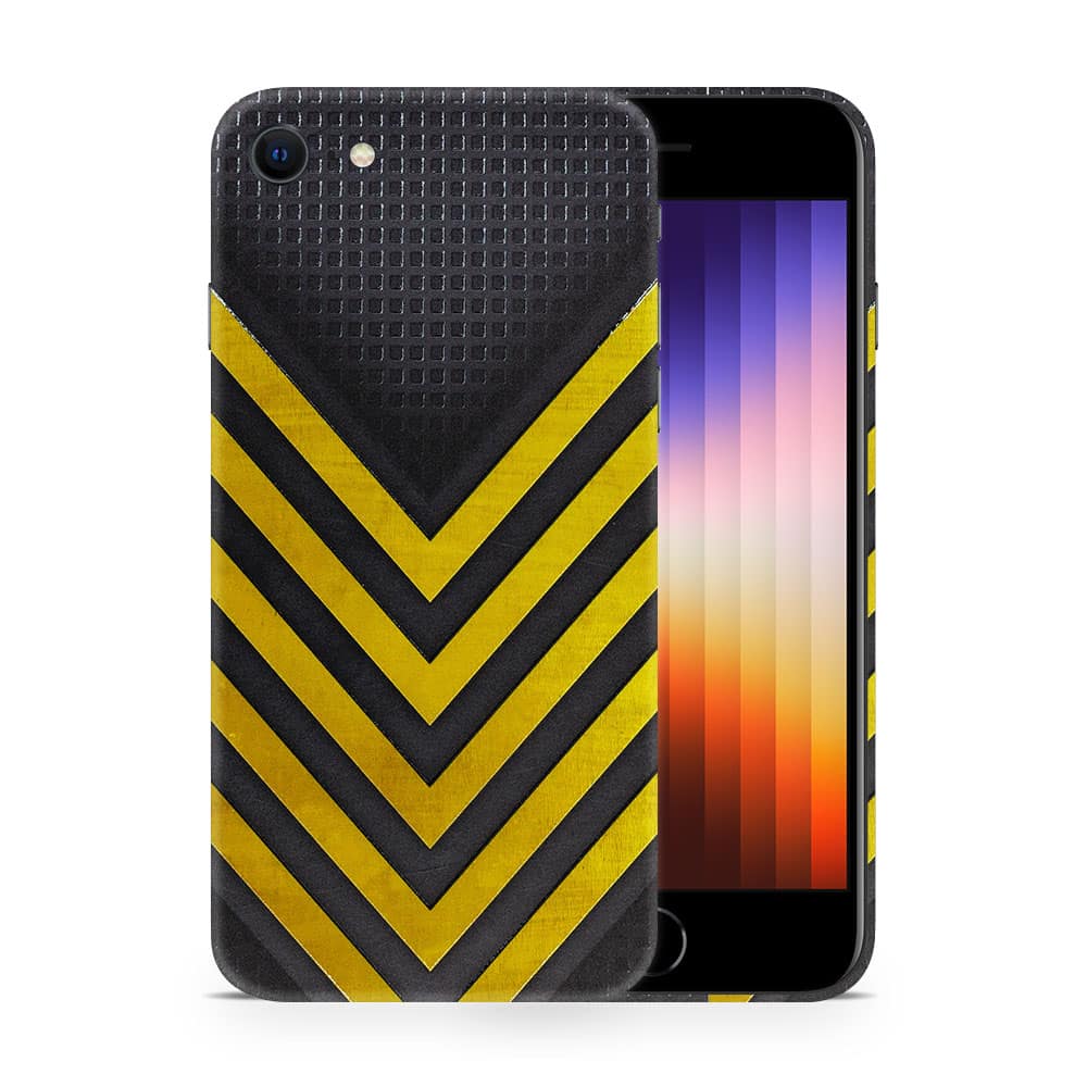 Iphone se 2020 arrows yellow 3d skin wrapitskin