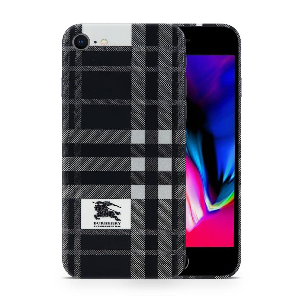 Iphone 8 burberry 3d skin wrapitskin