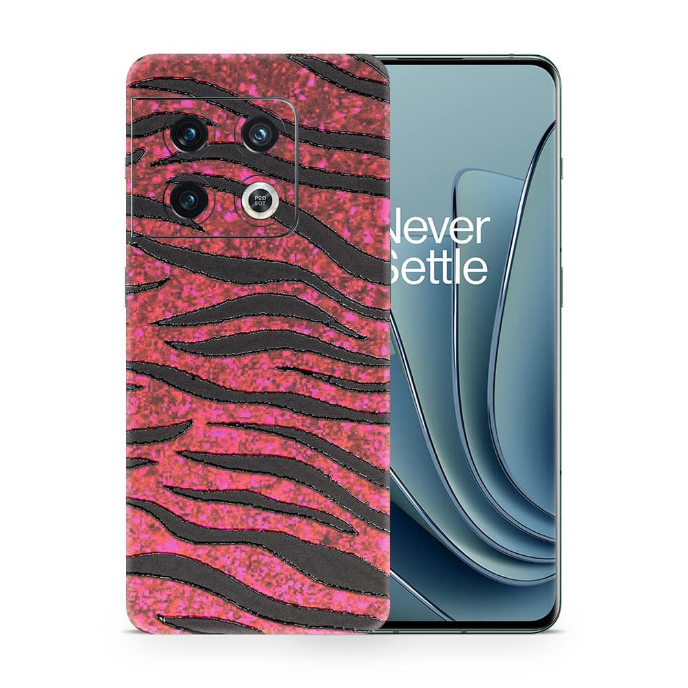 Oneplus 10 pro red zebra 3d skin wrapitskin
