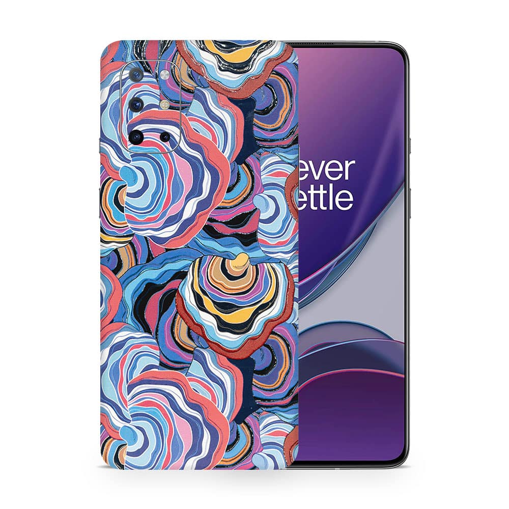 Oneplus 8t abstract multicolor 3d skin wrapitskin