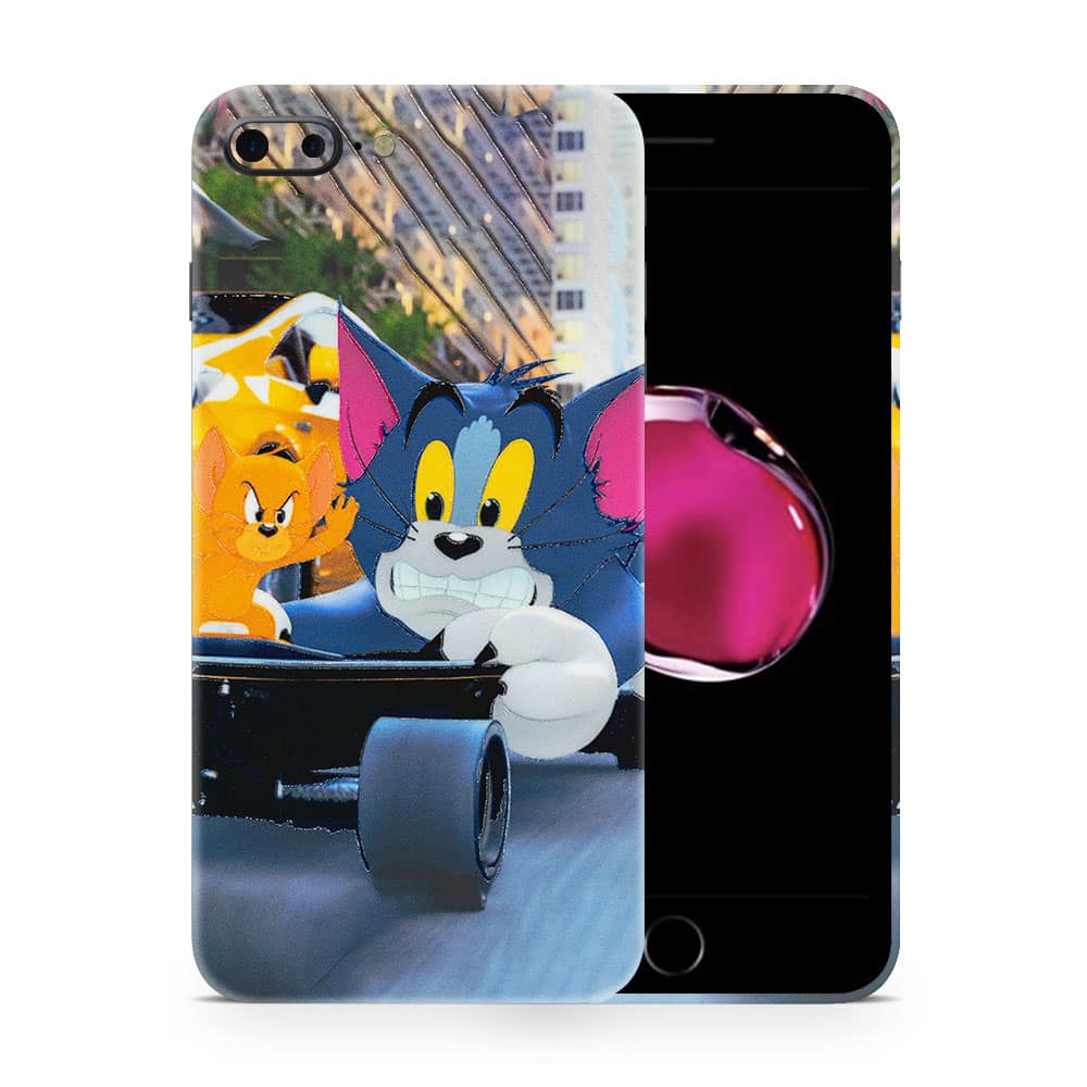 Iphone 7 plus tom and jerry 3d skin wrapitskin
