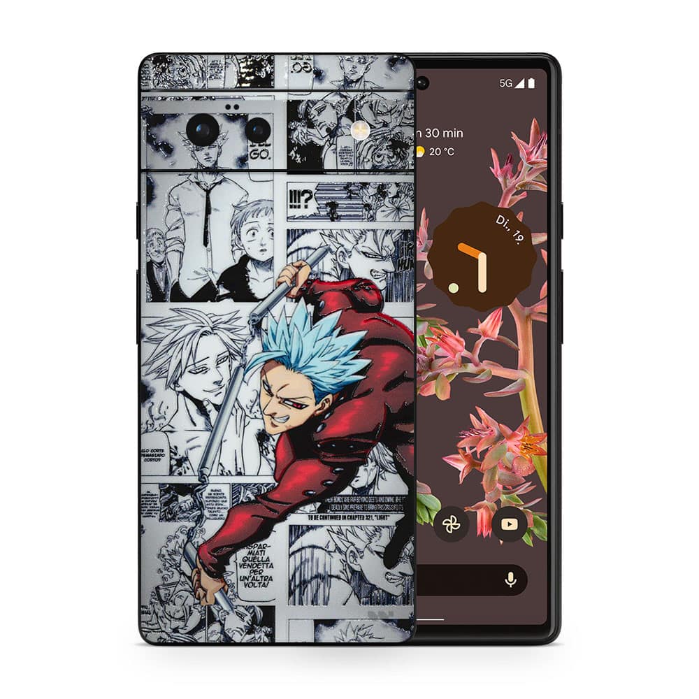 Pixel 6 ban sds 3d skin wrapitskin