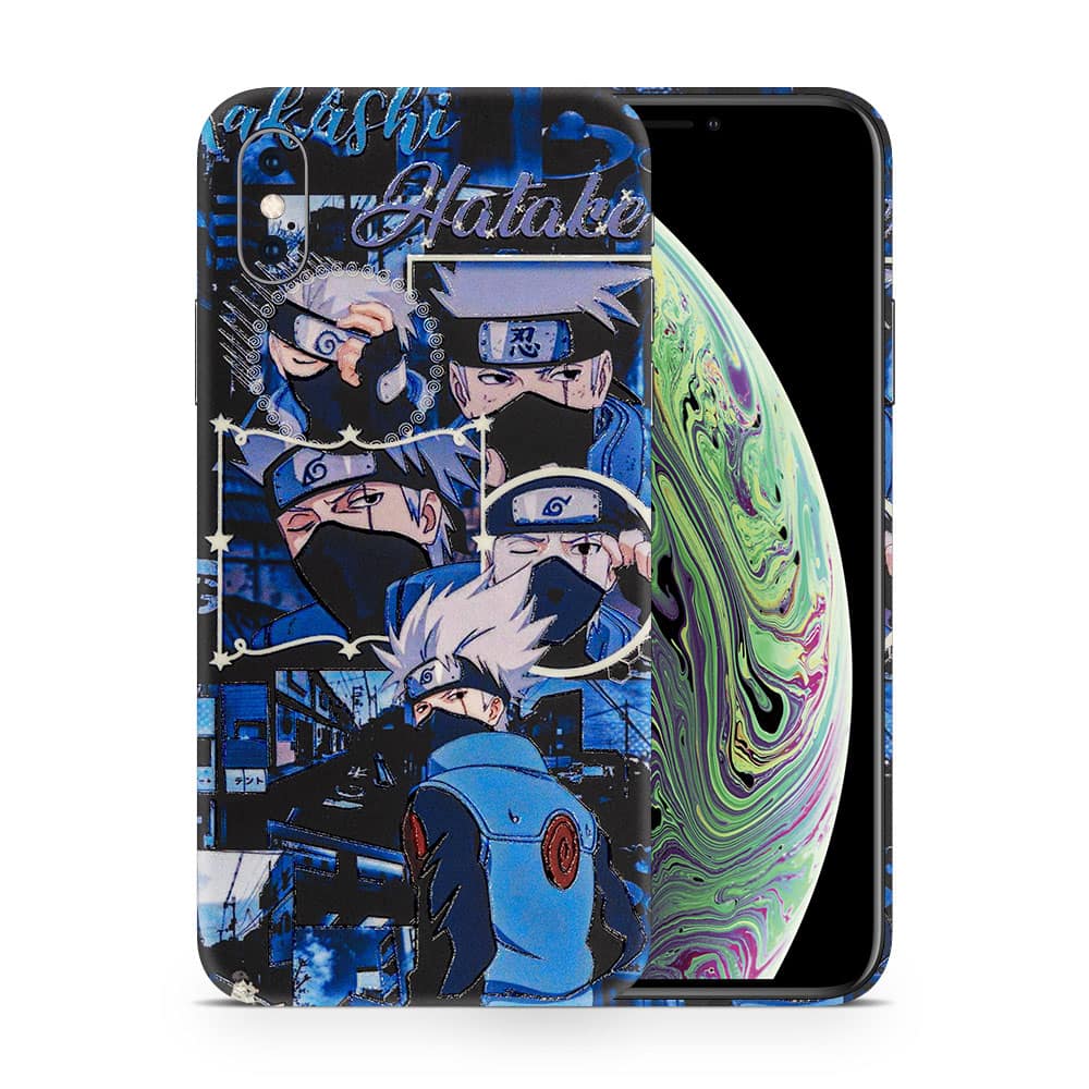 Iphone xs kakashi hatake 3d skin wrapitskin