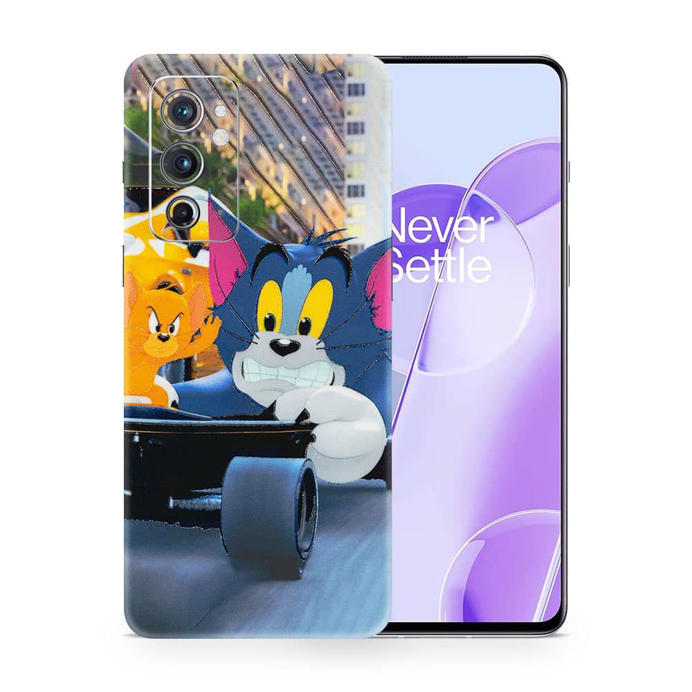 Oneplus 9rt tom and jerry 3d skin wrapitskin
