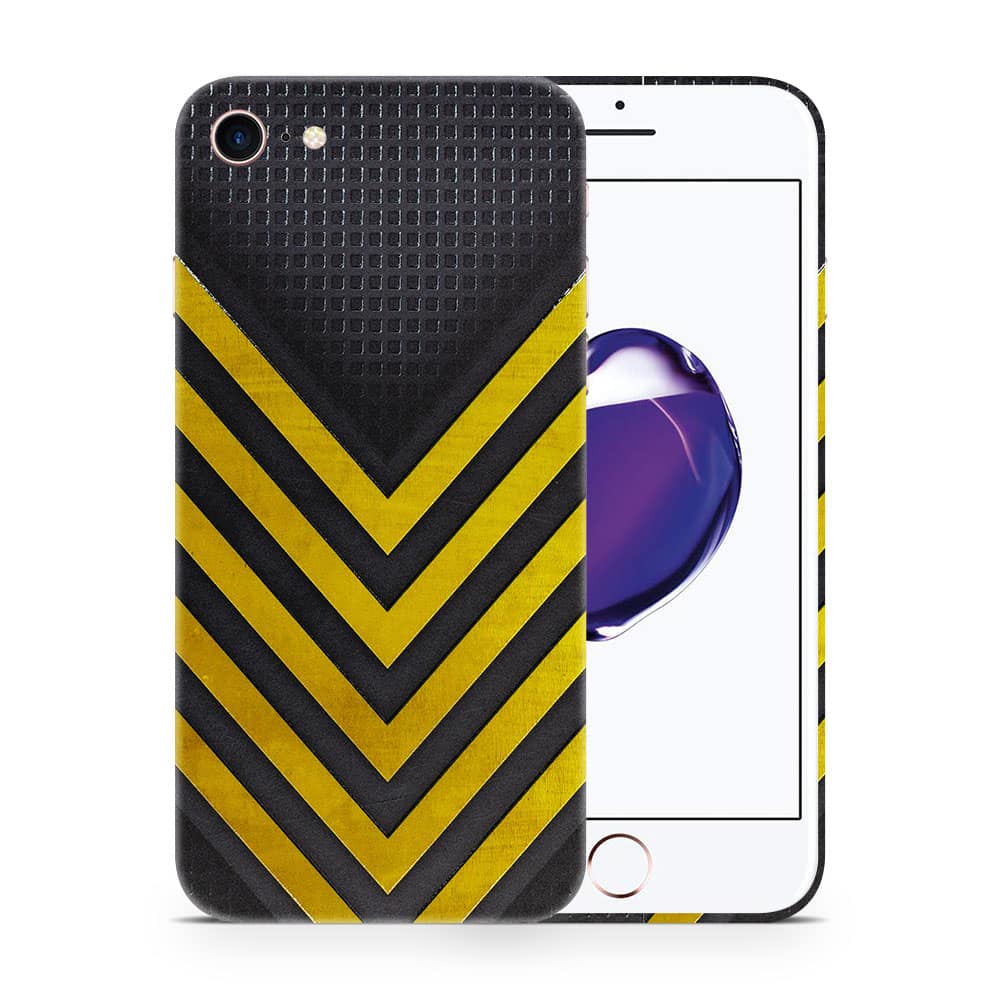 Iphone 7 arrows yellow 3d skin wrapitskin