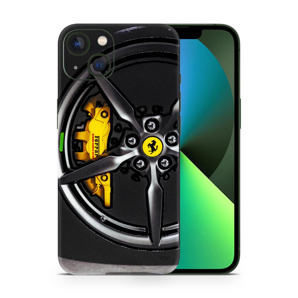 Iphone 13 ferrari rim 3d skin wrapitskin