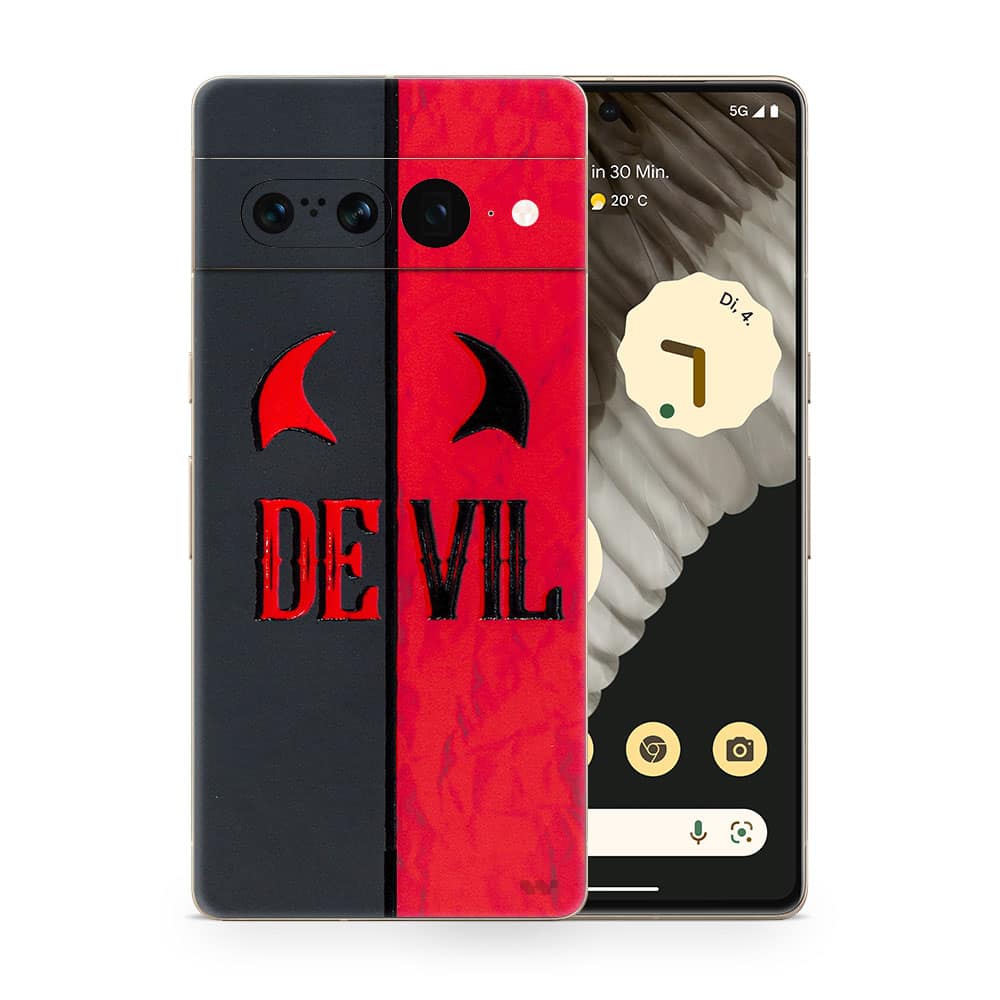 Pixel 7 pro devil 3d skin wrapitskin